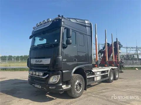 DAF XF 530 6x4 Log Forwarder (bj 2018)