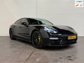 Porsche Panamera 2.9 4 E-Hybrid Origineel Zwart olijfgroene wrap / Luchtvering / Panoramadak