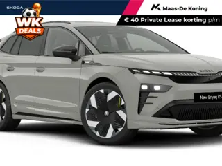 Škoda Enyaq iv RS Elektromotor 250 kW / 340 PK SUV Elektrische 21'' vision velgen | Panoramisch schu