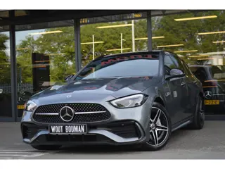 Mercedes-Benz C-Klasse Estate 300 e AMG Led Leder Panorama Memory Distronic Camera 360 Keyless Night