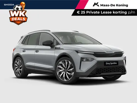 Škoda Elroq Sportline Elektromotor 210 kW / 286 PK SUV 21'' velgen | trekhaak wegklapbaar | 3.000,- 