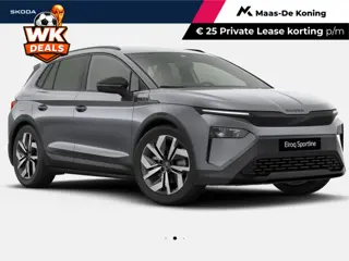Škoda Elroq Sportline Elektromotor 150 kW / 204 PK SUV Business upgrade plus pakket | 3.000,- inruil