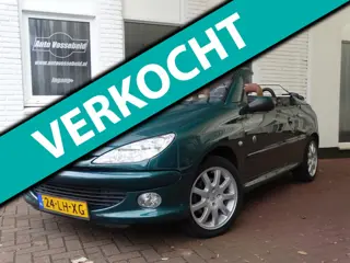 Peugeot 206 CC 1.6-16V Roland Garros Airco, Nieuwe APK