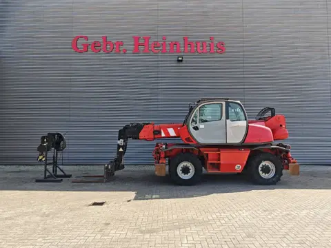 Manitou MRT 2150+ Radio Remote Forks + Winch! (bj 2013)