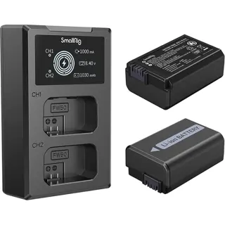 SmallRig 3818 NP-FW50 Camera Batterij en Oplaad Kit