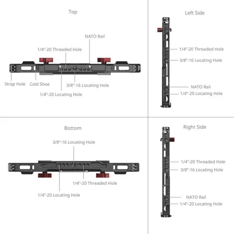 SmallRig MD5059 Universal Tablet Cage For iPad
