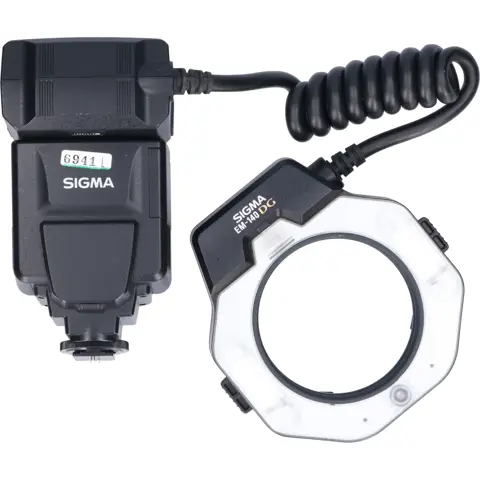 Tweedehands Sigma EM-140 DG Macroflitser 55/62mm PA-PTTL CM6941