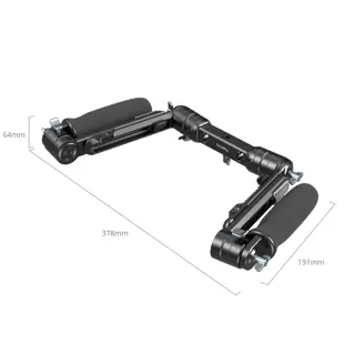SmallRig 5205 Shoulder Rig Dual-Handle For 15mm LWS Rods
