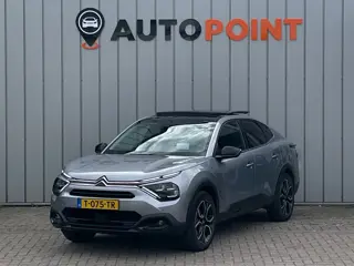 Citroen Ë-C4 X Shine 54 kWh ORG NL 1E EIG DEALEROND|PANO|TREKHAAK|CAMERA|BLINDSPOT|VIRTUALCOCKPIT|AD