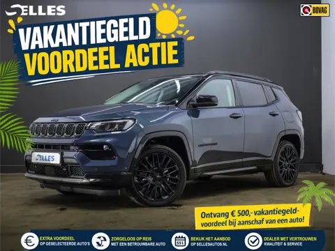 Jeep Compass 4xe 240 Plug-in Hybrid Electric S | SOH 90,2% | Lederen bekleding | Camera