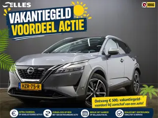 Nissan Qashqai 1.5 e-Power Tekna | Trekhaak | Adaptive cruisecontrol | Panorama dak | 360 camera