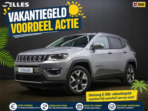 Jeep Compass 1.4 MultiAir Limited 4x4 | Trekhaak | Airco | Climate control | Stoelverwarming | Stuur