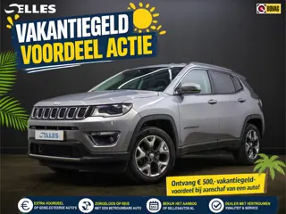 Jeep Compass 1.4 MultiAir Limited 4x4 | Trekhaak | Airco | Climate control | Stoelverwarming | Stuur