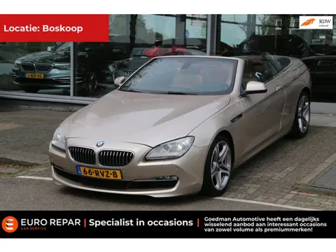 BMW 6-serie Cabrio 640i High Executive DEALER OND. NL-AUTO NAP!