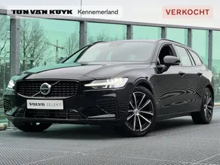 Volvo V60 2.0 T6 Plug-in hybrid AWD Plus Dark PHEV, Automaat, Trekhaak semi elektrisch, 18 inch wiel