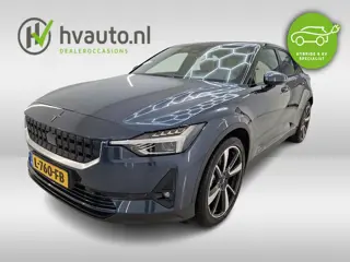 Polestar 2 LR DUAL MOTOR 408PK PILOT PLUS 78KWH SOH 93% | Nappa Leder | Stoelventilatie | 20 inch | 