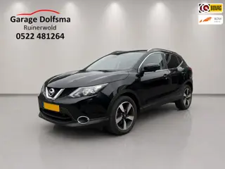Nissan Qashqai 1.2 N-Connecta-NL auto-pano dak-navi-trekhaak-