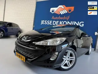 Peugeot 308 CC 1.6 THP Griffe / bj.2010/ kleur : zwart / navigatie / leder / climate / sportvelgen /