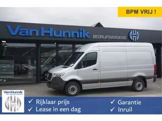 Mercedes-Benz Sprinter 317CDI Pro L2H2 BPM VRIJ!! 10.25" Mbux Cam, Gev. Stoel, 3.5T Trekgewicht, LED
