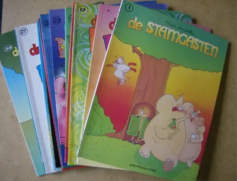 De stamgasten strips adv. 781
