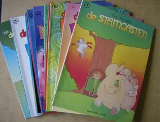 De stamgasten strips adv. 781