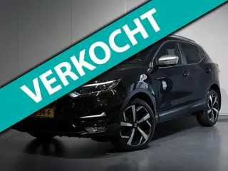 Nissan Qashqai 1.2 Tekna + BOSE /Clima/Cruise/LED/PANO/Keyless/Leer/360°Camera/Sfeer/LMV