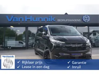 Ford Transit Custom 320L 2.5 PHEV 233PK Dubbel Cabine JWR BLACK PRIJS INCL. BPM !! 13" Navi, Adap. C
