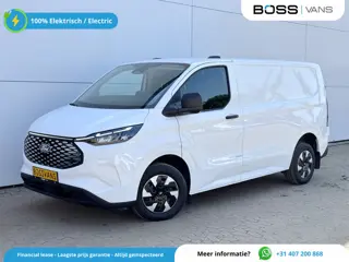 Ford E-Transit Custom 71kWh 140PK Elektrisch 344km WLTP 2300kg Trekvermogen BEV Snelladen Stoel + St