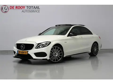 Mercedes-Benz C-Klasse AMG 43 4MATIC 468PK | RIJKLAAR | SCHAALSTOELEN | ALCANTARA STUUR | PANORAMADA