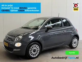 Fiat 500 1.0 Hybrid Lounge AIRCO-NAVI by CARPLAY-LMV-CRUISE CONTROL