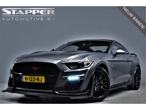 Ford Mustang Fastback 5.0 GT 422pk Automaat Carplay/Xenon/Led/Leer/Keyless/Climate/Stoelverw./Lmv19"