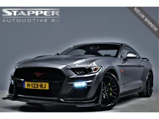 Ford Mustang Fastback 5.0 GT 422pk Automaat Carplay/Xenon/Led/Leer/Keyless/Climate/Stoelverw./Lmv19"