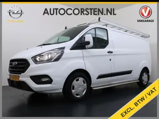 Ford Transit Custom 340 2.0TDCI 130PK L2H1 Sortimo Inperiaal+Ladder Trekhaak Cruise Control Airco St