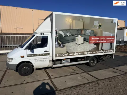 Mercedes Sprinter 412 D Xlang/hoog!RIJDT GOED!SCHAKELT GOED!DBL LUCHT!BANDEN GOED!LAADKLEEP!2 SLEUTE