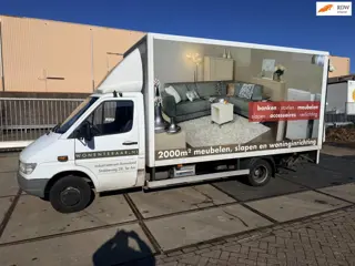 Mercedes Sprinter 412 D Xlang/hoog!RIJDT GOED!SCHAKELT GOED!DBL LUCHT!BANDEN GOED!LAADKLEEP!2 SLEUTE