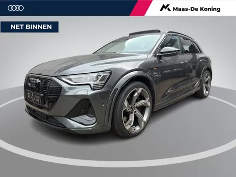 Audi e-tron S quattro 95 kWh 503pk · SOH 98,5% · Panoramadak · Luchtvering · Camera · Leder Valcona 