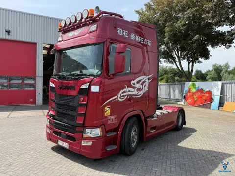 Scania NGS S500 / ENGINE RUNNING / RETARDER / DOUBLE TANK / 795859 KM / LWDS / AUTOMATIC / EURO 6-d 