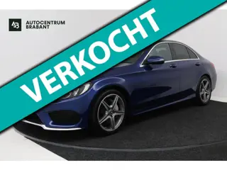 Mercedes-Benz C-klasse 180 Business Solution AMG (NAVIGATIE, STOELVERWARMING, CAMERA, PARKEERSENSORE
