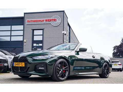 BMW 4-serie Cabrio 430i High Executive |Sanremo green | LaserLED | Stoelkoeling | Camera | Nekverwar