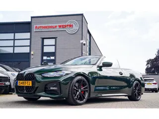 BMW 4-serie Cabrio 430i High Executive |Sanremo green | LaserLED | Stoelkoeling | Camera | Nekverwar