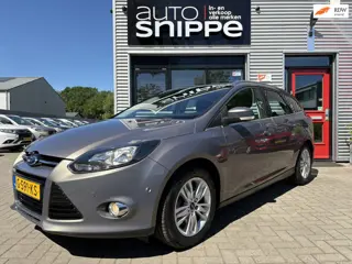 Ford Focus Wagon 1.6 EcoBoost Titanium -CLIMA-CRUISECONTROL-TREKHAAK-1500 KG TREKGEWICHT-PDC V+A-BLU