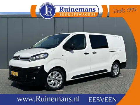 Citroën Jumpy 2.0 BlueHDI 180 PK / AUTOMAAT / L3H1 / DUBBEL CABINE / 2x SCHUIFDEUR / TREKHAAK / CAME