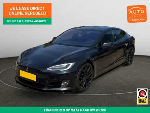 Tesla Model S 100D Ludicrous+ Performance 750pk/970nm AeroPack Panoramadak, Alcantara hemel, Carbon,
