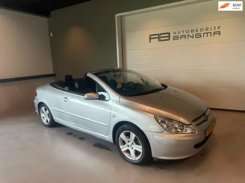 Peugeot 307 CC 1.6-16v/CLIMA AIRCO/LM-VELGEN/LEDEREN BEKLEDING/STOELVERWARMING/nweAPK+O.H.BEURT+nwe 