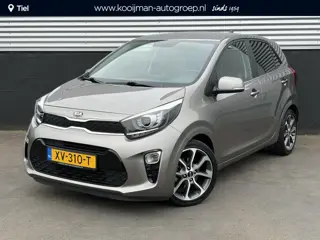 Kia Picanto 1.0 CVVT Design Edition Nieuw geleverd & dealeronderhouden, Lederen bekleding, Climate c