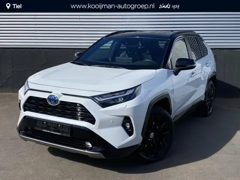 Toyota RAV4 2.5 Hybrid AWD Bi-tone edition Parelmoer, navigatie Apple CarPlay/Android Auto, stoelver