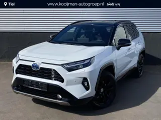 Toyota RAV4 2.5 Hybrid AWD Bi-tone edition Parelmoer, navigatie Apple CarPlay/Android Auto, stoelver