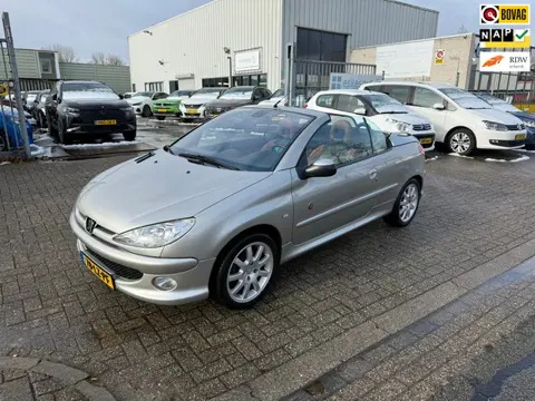 Peugeot 206 CC 1.6-16V Roland Garros, Automaat, Leder, Uniek