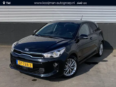 Kia Rio 1.0 TGDI DynamicLine NL-auto, boekjes compleet, cruise control, parkeersensoren achter, navi