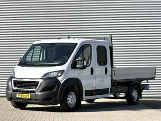 Peugeot Boxer Open laadbak 2.2 165PK L4 DC Dubbele cabine Peugeot Boxer Open laadbak 2.2 BlueHDi 165
